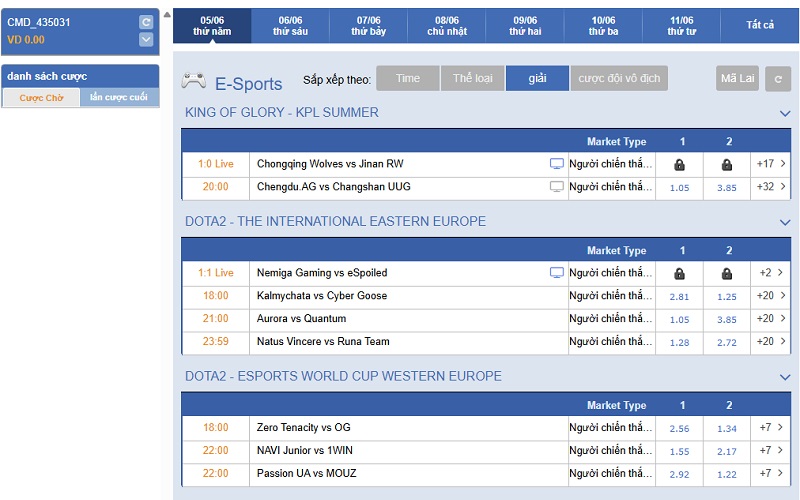Cá cược PUBG CMD368 là gì?